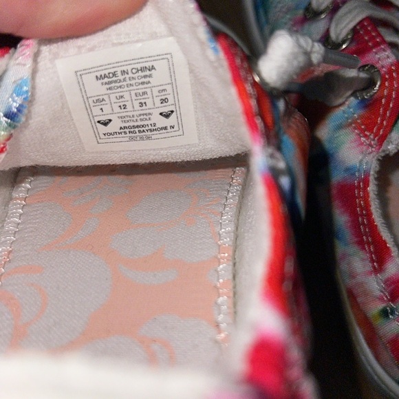 Girls Roxy flats - Picture 3 of 3